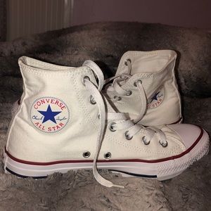 White high top converse